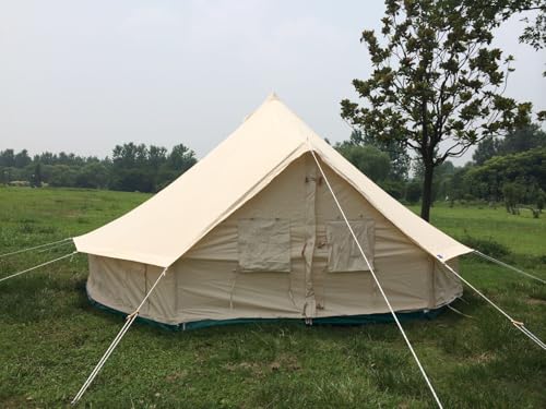 Carpa Campamento 4 Estaciones Yurt 3 Personas Beige miniatura 2