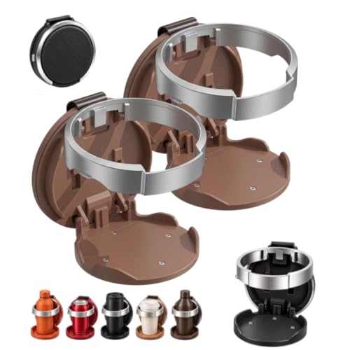Universal Foldable Car Cup Holder, Foldable Clip-On Drink Holder for Bottle