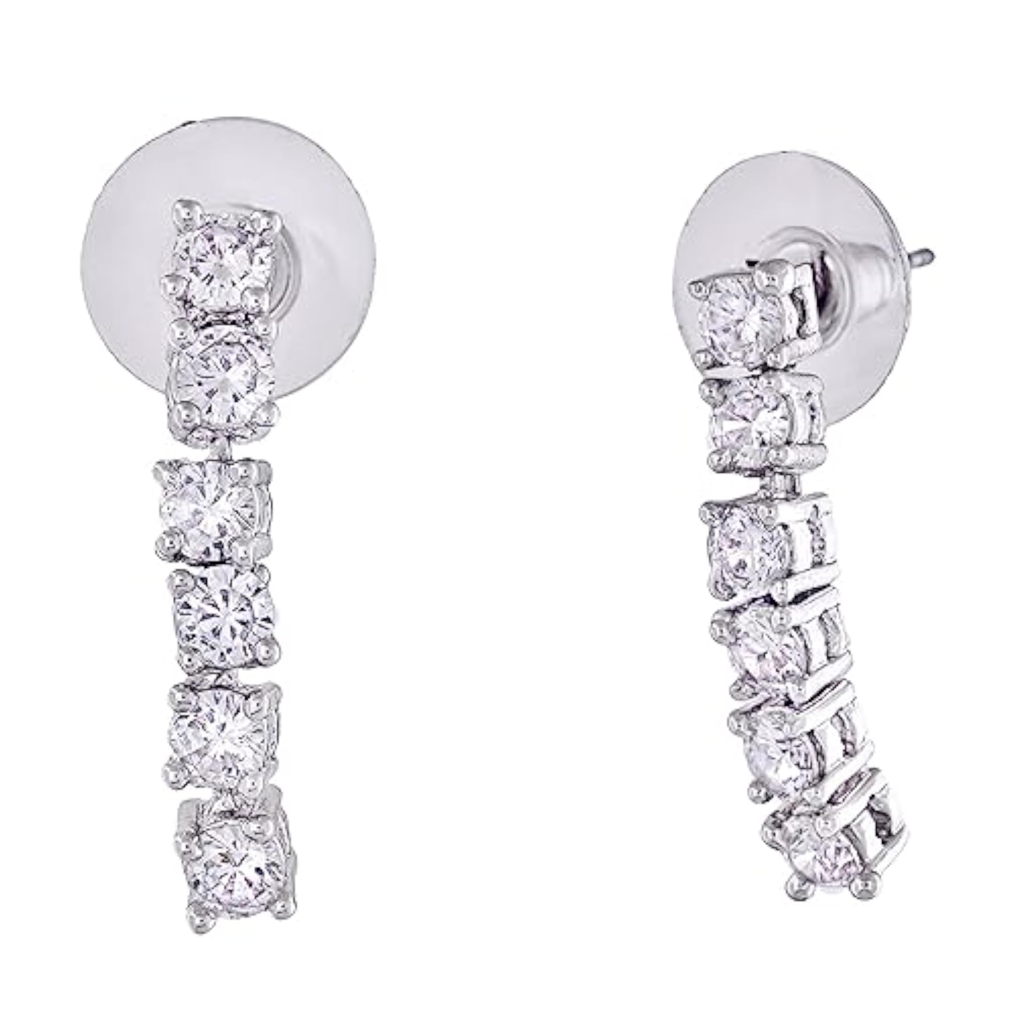 Sparkling Cubic Zirconia Earrings
