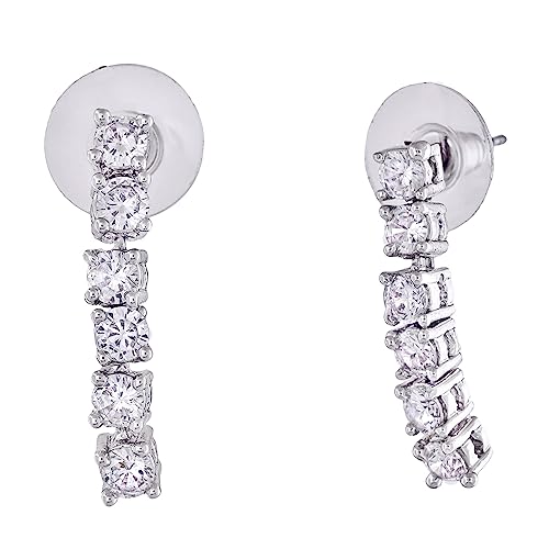 Sparkling Cubic Zirconia Earrings