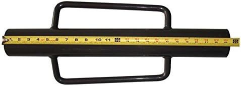 MTB Fence Post Driver with Handle, 18LB Black T Post Pounder Hand Post Rammer for U Fence Post Wooden Post