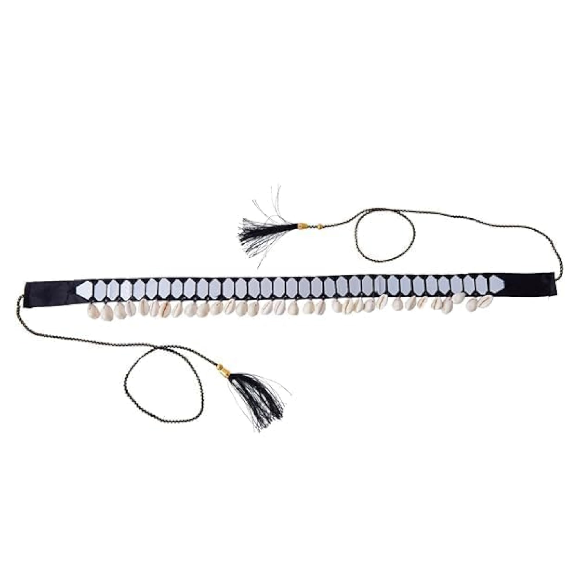 Handmade Cowrie Shell Embellished Kamarband for Women