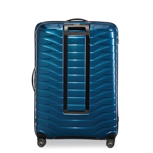 Image of Samsonite Proxis X-Large Hardside Luggage with Dual Spinner Wheels - Innovative Roxkin Lightweight Shell With Ultimate Durability- Includes TSA Lock, Ergonomic Telescoping Handle - Petrol Blue