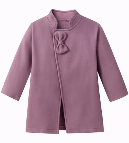 Toddler Baby Girl Dress Coat Long Sleeve Solid Color Clothes Jacket Fall Winter Outfit