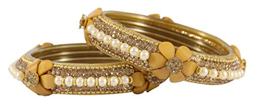 Image of NMII Viral Multi Colour Glass Bangles with Golden Ghungroo Charms & Stone Work For Women & Girls | Fancy Designer Glass Bangle | Traditional Chudi | Kanch Ki Churi | Stylish Ghungroo Bangle For Women