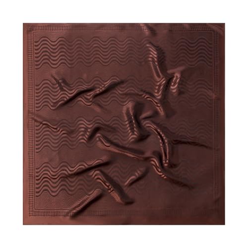 Image of 35 inch Men's Large Square Jacquard Scarf - Cowboy Wild Rugged Style, With Gift Packed