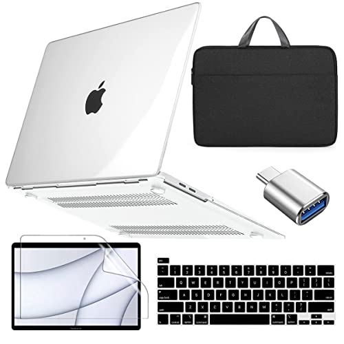 y2022ǌ^T_Zbgz MacBook Pro 13C` P[X 2019 2020 2021 2022 Jo[{P[X{tیtB{L[{[hJo[{ Type C & USB ϊA_v^ A2251 A2289 A2338 M1 M2 