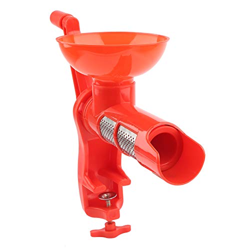 Akozon Spremipomodoro a Manovella - Spremipomodoro Manuale per Succhi Freschi, Salse e Salse di Pomodoro Fatte in Casa - Facile da Usare, Durevole e Portatile