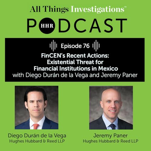 『FinCEN’s Recent Actions: Existential Threat for Financial Institutions in Mexico』のカバーアート