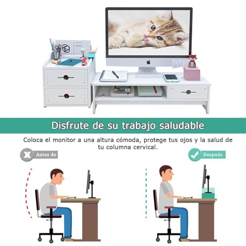 Catálogo para Comprar On-line Escritorios y mesas para ordenador , tabla con los diez mejores. 5 Escritorios y mesas para ordenador marca simfort (2)
