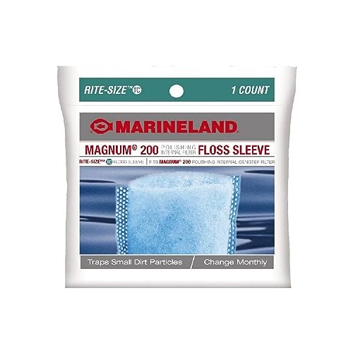 Image of Marineland Magnum 200 Polishing Internal Filter Floss Sleve, Traps Small Dirt Particles, 1 Ct.