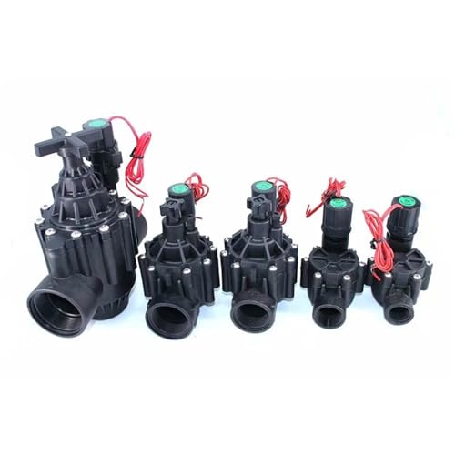 Électrovanne normalement fermée 1" 12V en nylon pour circuit eau