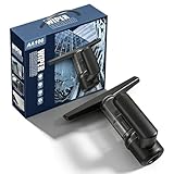 Fenstersauger Elektrisch, Akku Fenstersauger Mit 100 ml Staubbecher, Fensterputzer Elektrisch Für Fenster, Spiegel & Fliesen, 5000PA Saugkraft, Bis 1h Laufzeit