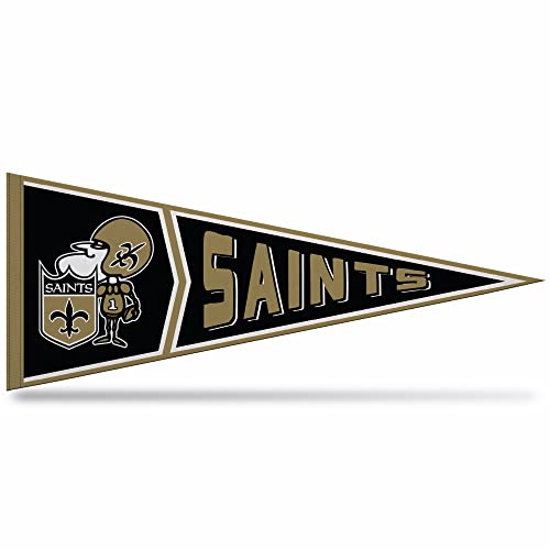Image of Rico Industries NFL Retro - Alt 12 inch x 30 inch Felt Wall Decor Pennant - Great for Home /Bed Room /Man Cave Decor