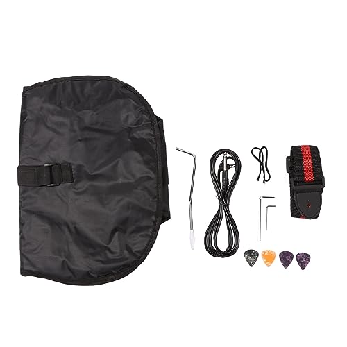 Guitare électrique, Kit de Démarrage de Guitare Acoustique de 38,4 Pouces avec Micro à 5 Niveaux pour Adultes Débutants - Les Beatles, Paul McCartney, John Lennon, RIngo Starr, George Harrison Guitare électrique, Kit de Démarrage de Guitare Acoustique de 38,4 Pouces avec Micro à 5 Niveaux pour Adultes Débutants – Image 5