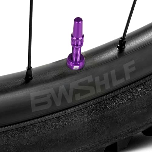 image for BWSHLF Tubeless Presta Valve Stem 40/44/55/60/65/80/100 mm, Super Ligh