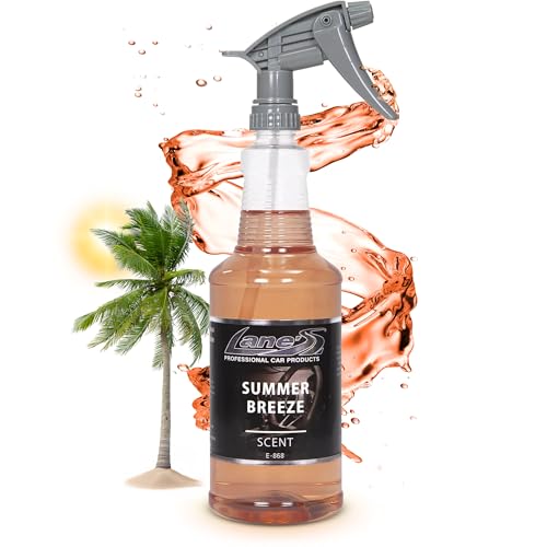 Lane's Premium Car Air Fresheners - Summer Breeze Scent Water Based - 16oz Eliminate Bad Odors of Pet & Food From Car Interior Leather, Carpet, Upholstery Great For Cars, Trucks, SUVs, RVs & More