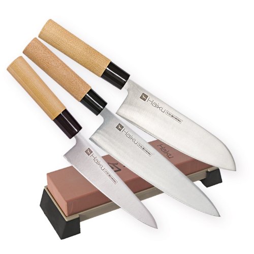 Chroma Haiku Coltello 'con Il Falco' Set {4} Pezzi