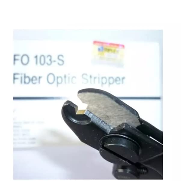CHB Single Hole Fibre Optic Cable Strippers Pigtail Buffer Jacket Stripping Fiber Patch Lead Pliers Snips Hand Tool 1 Hole - Image 3