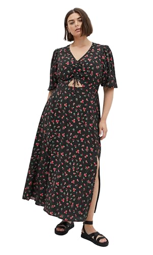 Image of City Chic Women's Plus Size Maxi Dress - Jolene Print