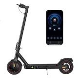 HeyScooter W3 Electric Scooter for Adults, E Scooter 25km/h Top Speed, 24-34km Range, 350W Motor 8.5'' Honeycomb Tire, Foldable Scooter with Dual Braking System, APP Control LED Lights, Max Load 120kg