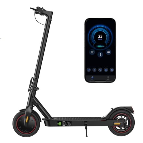 HeyScooter W3 Electric Scooter for Adults E Scooter 25km/h Top Speed 24-34km Range 350W Motor 8.5 Honeycomb Tire Foldable Scooter with Dual Braking System APP Control LED Lights Max Load 120kg