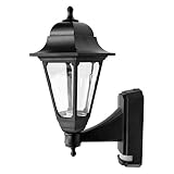 ASD Coach Lantern PIR Polycarbonate 100W BC Black PIR