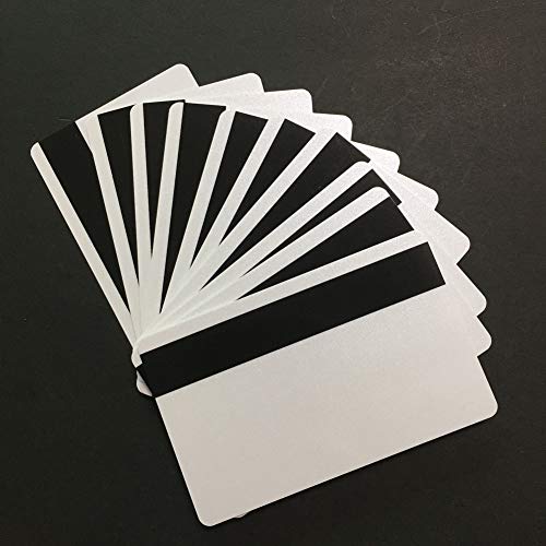 SLE4442 Cartas brancas de pérola com listras magnéticas Hi-Co Cartão em branco PVC, 3track Hico Mags