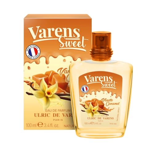 ULRIC DE VARENS - VARENS SWEET VANILLE CARAMEL - Eau de Parfum Femme - 100 millilitres - Parfum Gourmand Vanille et Caramel - Vaporisateur - Made in France