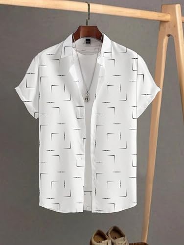 Image of Men's Printed Shirt Half Sleeve