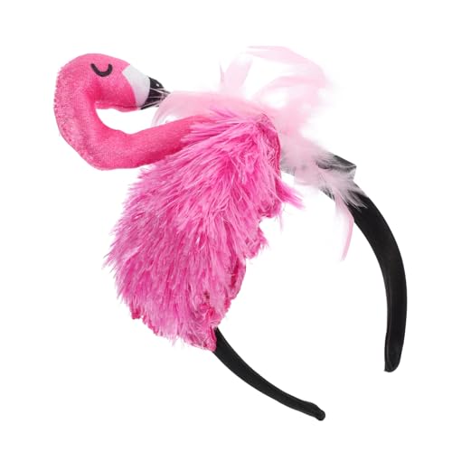 Cabilock Cerchietto Flamingo per Feste Hawaiane Accessorio per Costume per e Design Adorabile e Materiali Confortevoli