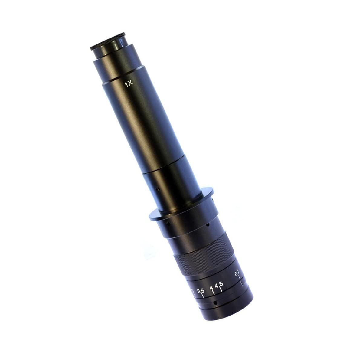 Microscopio 300x Zoom C-Mount Adaptador de Lente de Vidrio Adaptador 4.5X for Lupa de Ocular de cámara de microscopio Industrial
