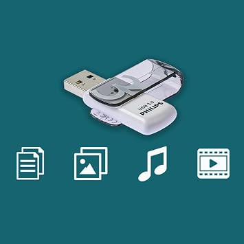 Philips Vivid Super Speed 32 GB USB Stick 3.0 Turuncu