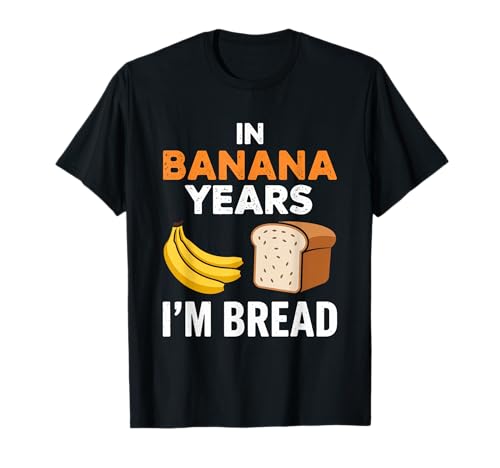 Pan de plátano en años de plátano Soy amante de la panadería Camiseta
