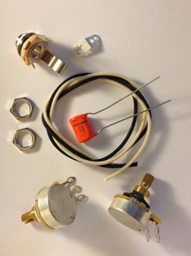 P Bass Wiring Harness Kit with 500k Pots