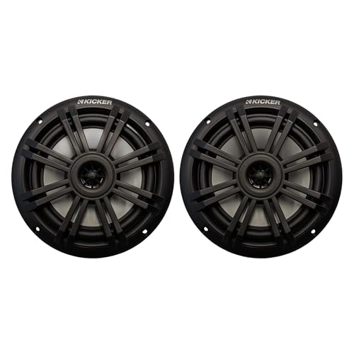 KICKER Black OEM Replacement Marine 6.5
