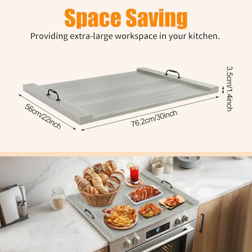 Tabla rectangular de madera maciza para cocina 30x22 miniatura 4