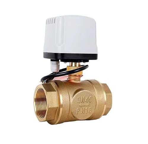 Válvula eléctrica IP65 impermeable DN40 con control estanco de 3 vías 4