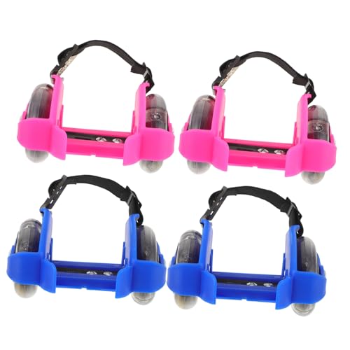 Chaussures à roulettes LED pour débutants, le cadeau d'anniversaire idéal