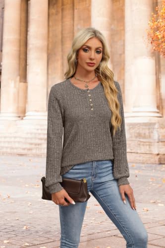 Image of XIEERDUO Sweater for Women Winter Clothing Long Sleeve Shirts Fall Fashion Must Haves Comfiest Airport Outfits Trendy