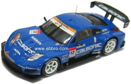 EBBRO Nissan 350Z SuperGT 500 2005 Calsonic 1/43 Scale Diecast Model