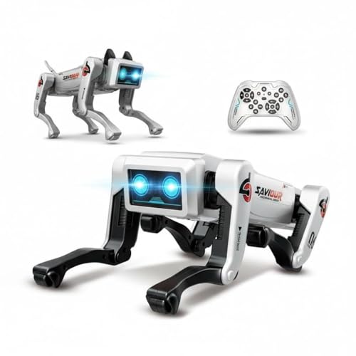 Image of Magicwand Robot Dog, AI Dog, AI Smart Pet, Will Dance and Kungfu,Voice /App /Remote Control,Support Action Programming,AI Robot Ideal Gift for Adults /Kids