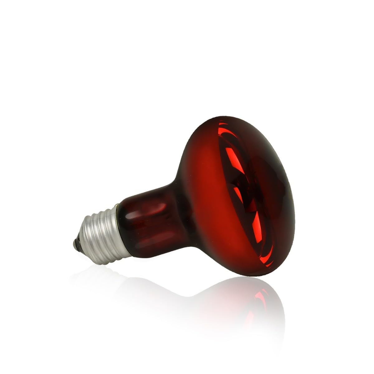 Happet Infrarot Wärmelampe 50W E27 Rotlicht Night Heat Terrarium Lampe für Reptilien, Küken & Geflügel