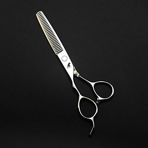 LXFENG-556-inch-inch-Professional-Left-Handed-Hair-Cutting-Hairdressing-Scissors-Shears-Set-BarberSalonHome-Thinning-Shears-Haircut-Kit-Stainless-Steel-Size-6-inch