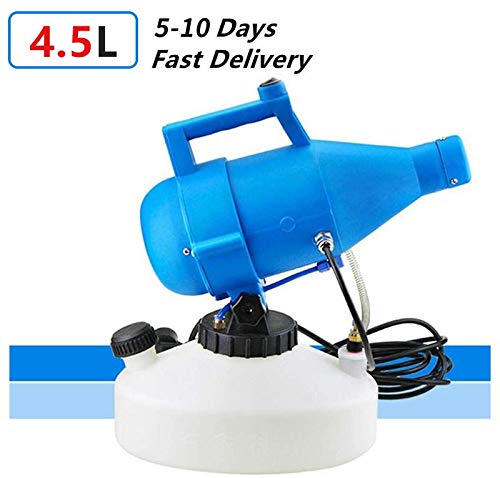 ESNOW 110V 4.5L Portable Electric ULV Thermal Fogger Machine Disinfection Fogging Machine Sprayer