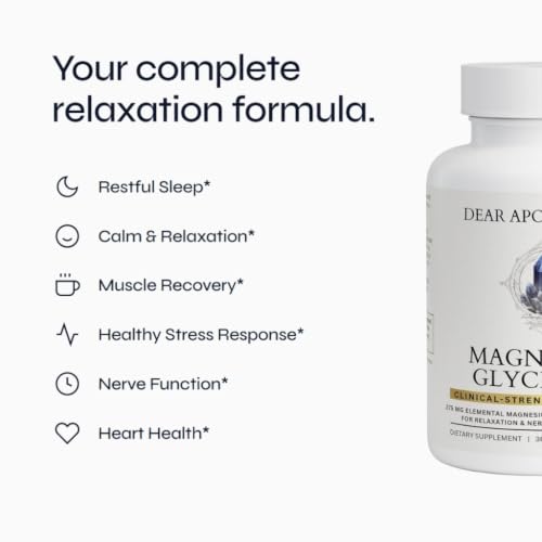 Dear Apothecary Magnesium Glycinate Capsules