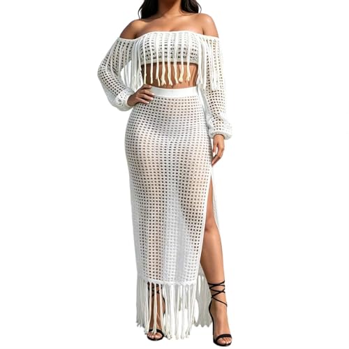 Vestido largo de playa para cubrir el bikini de forma elegante
