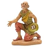  Holyart Homme avec Oeufs crèche Fontanini 12 cm