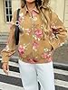 Cicy Bell Womens Floral Zip Up Bomber Jackets Crop... #2