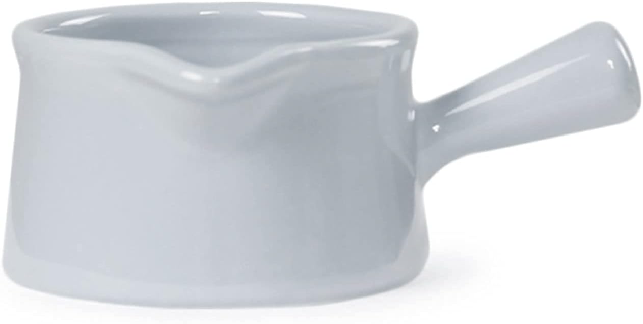 5.5OzCeramic Sauce Boat Caliber 3.14in with Handle Used in Microwave Oven Dishwasher Five Colors to Choose from